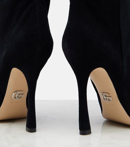 Gucci Bottes Naomi en daim - Gucci - Modalova