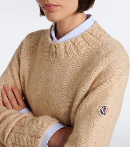 Pull en alpaga et laine mélangés - Moncler - Modalova