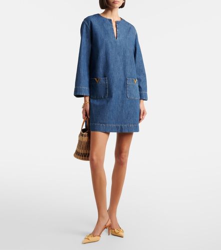 Robe VGold en chambray - Valentino Garavani - Modalova