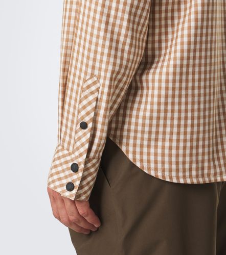 Chemise en coton mélangé à carreaux - Moncler Grenoble - Modalova
