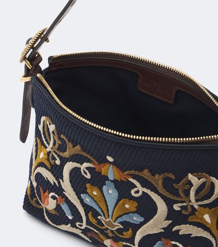 Sac Rosette Small en toile à broderies - Etro - Modalova