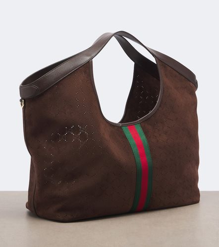 Cabas Giglio Large en daim - Gucci - Modalova