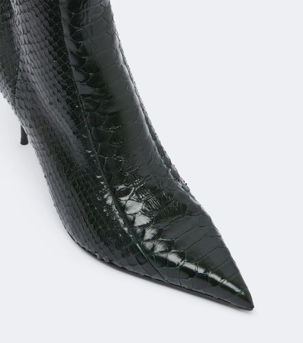 Bottines Lidia en cuir façon serpent - Paris Texas - Modalova
