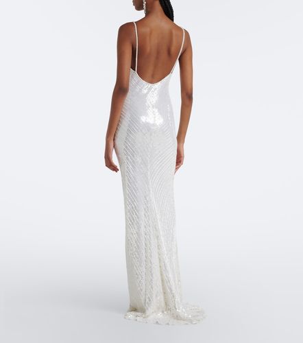 Robe longue Shangrila La en soie - Jenny Packham - Modalova