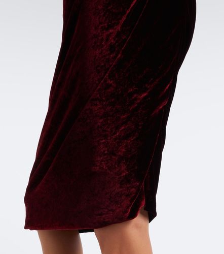 Robe midi Ginnie Amber en velours - Vivienne Westwood - Modalova