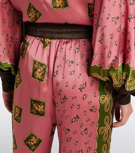 Alémais Pantalon palazzo Lacey en soie - Alemais - Modalova
