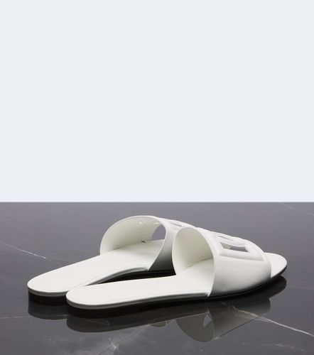 Dolce&Gabbana Mules en cuir à logo - Dolce&Gabbana - Modalova