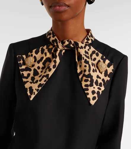 Robe midi en Crêpe Couture - Valentino Garavani - Modalova