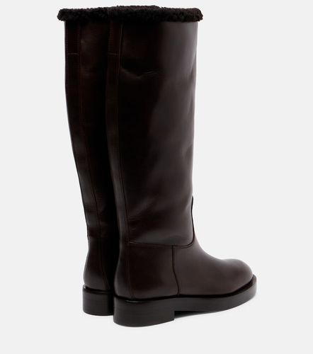 Bottes en cuir et shearling - Paris Texas - Modalova