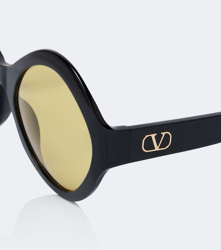 Lunettes de soleil rondes L'8 VLogo - Valentino Garavani - Modalova