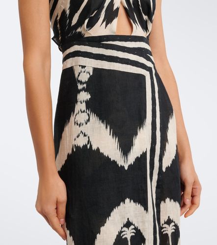 Johanna Ortiz Robe en lin à dos nu - Johanna Ortiz - Modalova