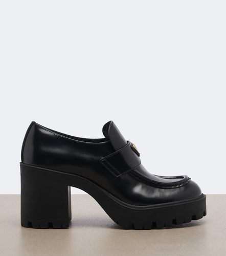 Prada Escarpins à plateau en cuir - Prada - Modalova