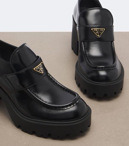 Prada Escarpins à plateau en cuir - Prada - Modalova