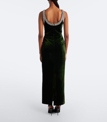 Robe de cocktail en velours à ornements - The New Arrivals Ilkyaz Ozel - Modalova