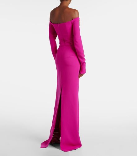 Robe longue Meline à encolure bardot - Costarellos - Modalova