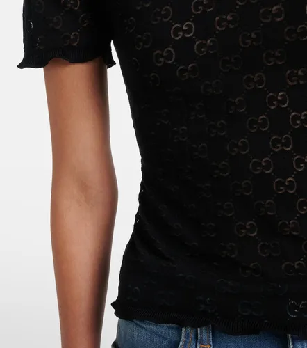 Gucci T-shirt GG en coton mélangé - Gucci - Modalova