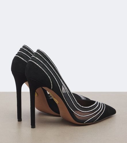 Escarpins Dream Girl en daim à ornements - Aquazzura - Modalova