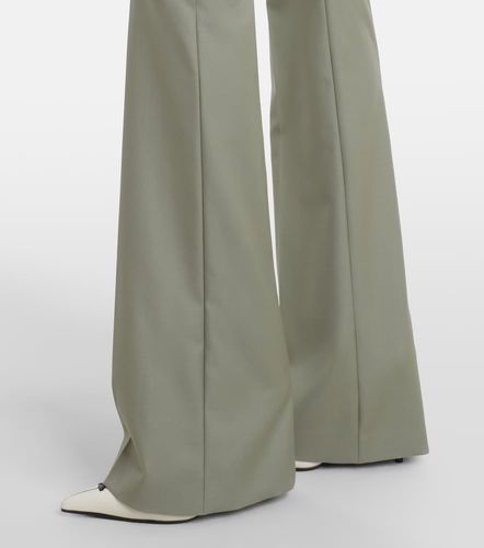 McQueen Pantalon évasé en laine - McQueen - Modalova