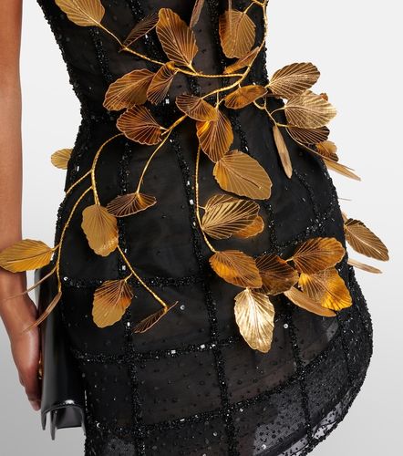 Robe de cocktail à ornements - Oscar de la Renta - Modalova