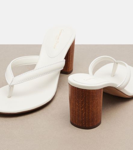 Mules à entre-doigts en cuir - Gianvito Rossi - Modalova