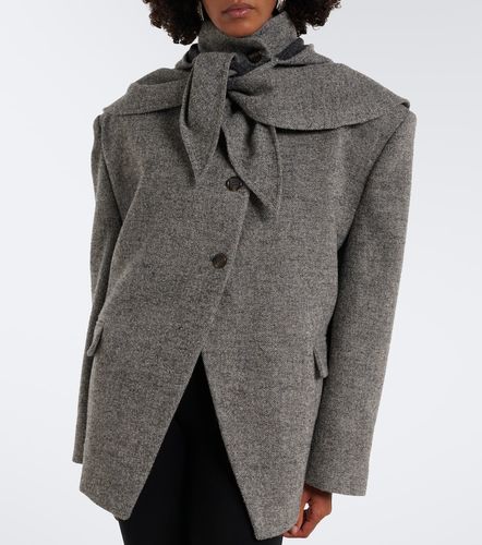 Blazer en laine et cachemire mélangés - Magda Butrym - Modalova