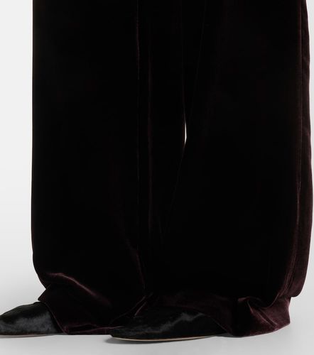Agnona Pantalon ample en velours - Agnona - Modalova