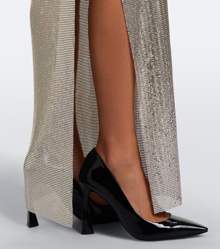 Robe longue en cotte de mailles - Stella McCartney - Modalova