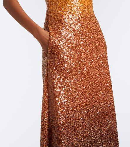 Robe longue bustier à sequins - Christopher Esber - Modalova