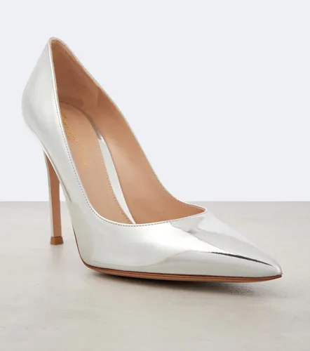 Escarpins Gianvito 105 en cuir métallisé - Gianvito Rossi - Modalova