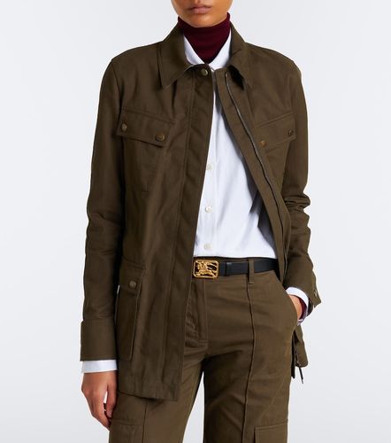 Burberry Veste en coton mélangé - Burberry - Modalova