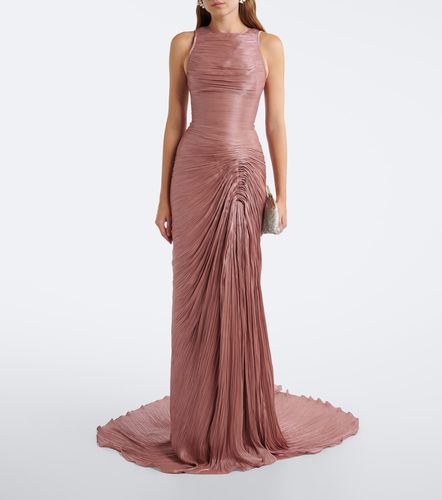 Marmar Halim Robe longue en satin - Marmar Halim - Modalova