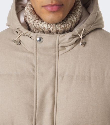 Veste matelassée en laine, soie et cachemire - Eleventy - Modalova