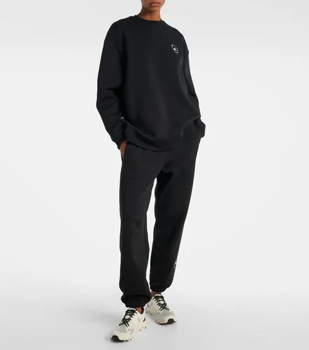 Pantalon de survêtement en coton mélangé à logo - Adidas by Stella McCartney - Modalova