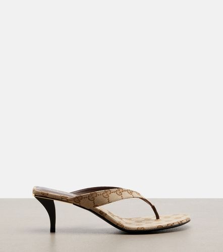 Gucci Mules Vittoria en toile GG - Gucci - Modalova