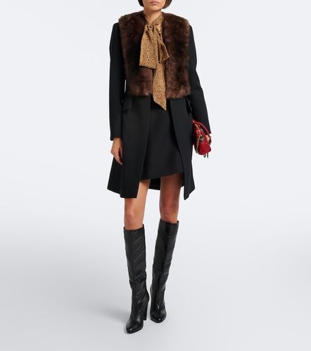 Manteau en laine vierge - Valentino Garavani - Modalova