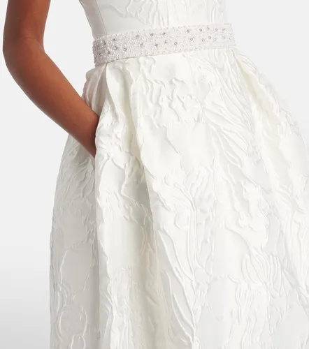 Robe de mariée midi Winslet en jacquard - Rebecca Vallance - Modalova