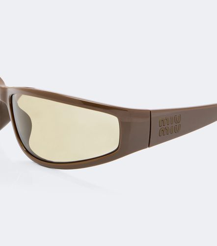 Lunettes de soleil rectangulaires Signature - Miu Miu - Modalova