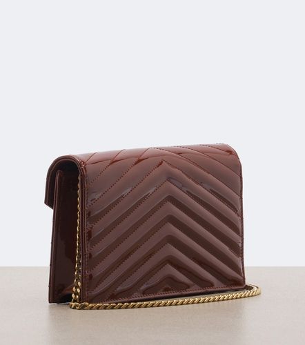 Portefeuille à chaîne Cassandre en cuir - Saint Laurent - Modalova