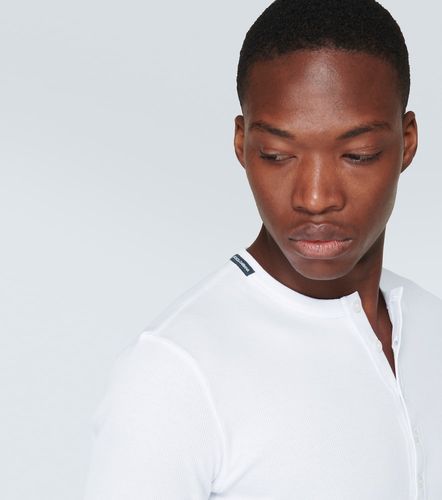 Chemise Henley Re-Edition en coton - Dolce&Gabbana - Modalova