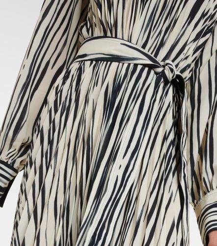 Robe Carol rayée en mousseline - Proenza Schouler - Modalova