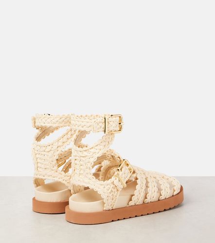 Sandales Goldie en raphia - Zimmermann - Modalova