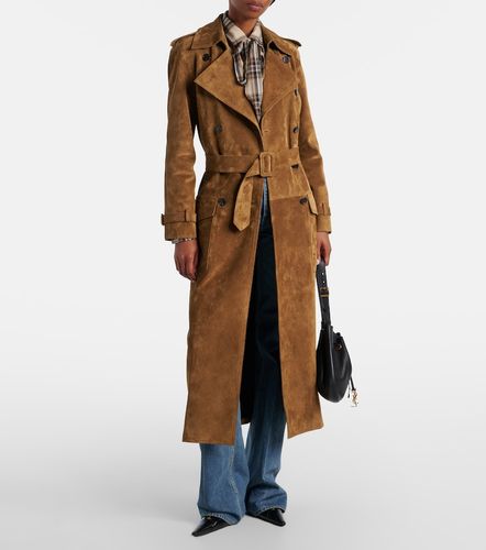 Saint Laurent Trench-coat en daim - Saint Laurent - Modalova