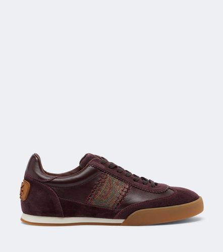 Etro Baskets Pegaso en cuir et daim - Etro - Modalova