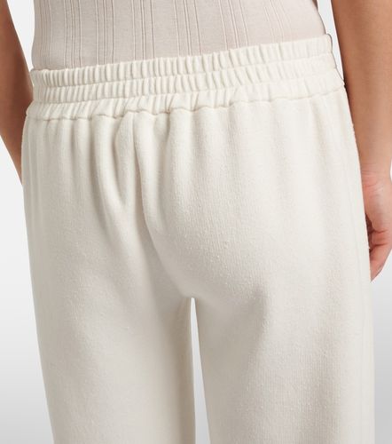 Pantalon de survêtement Ozias en coton et soie - The Row - Modalova