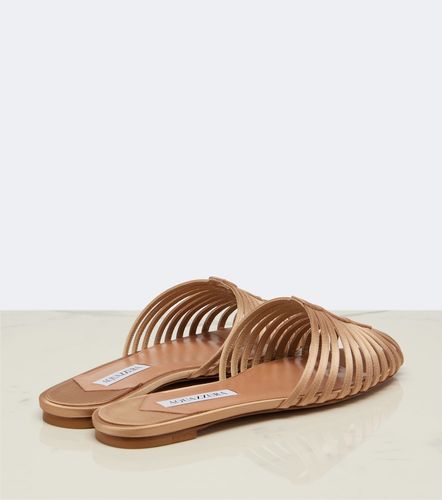 Mules Sweet Surrender en satin - Aquazzura - Modalova