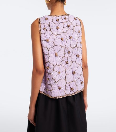 Top Scala à fleurs et ornements - La DoubleJ - Modalova