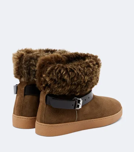 Bottines Nolyz en daim - Isabel Marant - Modalova