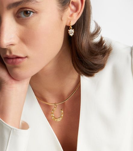 Pendentif Protection en or 18 ct et diamants - FoundRae - Modalova