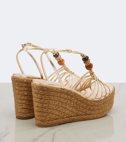 Sandales compensées Lemi en cuir à ornements - Jimmy Choo - Modalova