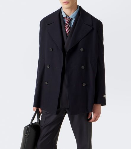 Canali Caban en laine - Canali - Modalova